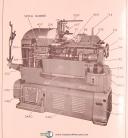 Brown & Sharpe No. 2 & 2G, Automatic Screw Machine Cutting-Off Parts Manual 1960