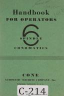 Cone Conomatic Operators 6 Spindle Automatic Machine Manual