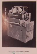 CVA No. 8, K&T, Single Spindle Automatic Machine, Tools and Tooling Tech. Manual