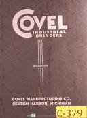 Covel No. 15, Handfeed, Surface Grinder, Operations Manual