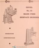 Covel No. 15, Handfeed, Surface Grinder, Operations Manual