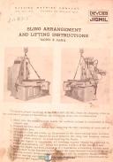DeVlieg 3B-48, Spiramatic Jigmil Boring Machine, Instruct and Parts Manual 1952