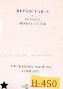 Hendey-Hendey 16\" - 18\", Speed Geared Head Lathes, Parts List Manual-16-18 Speed-02