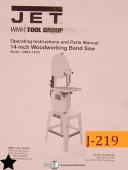 Jet-Jet 1340T, Toolroom Bench lathe, Operations and Parts List Manual 1980-1240-1340-1340T-04