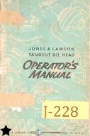 Jones & Lamson-Jones & Lamson 12 x 45, Thread Grinding Machine, Parts & Service Manual-12\" x 45\"-05