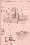 Mattison Surface Grinder, Set Up, Operating Instructions & Parts Catalog Manual