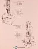  Micromatic Hone 723, 117, Vertical Hone Machine, Operations Manual 1955