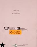 Centurion-Centurion III, Milling Control, Operations Programming & Schematics Manual 1982-III-01