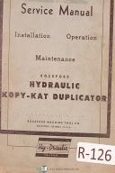 rockford hydraulic shaper manual
