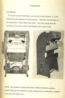 Di-Acro 17 Ton Press Brake Mdl. 14-48-2 Operating Manual & Parts