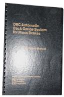 DRC Automatic Back Gauge System Press Brake Manual